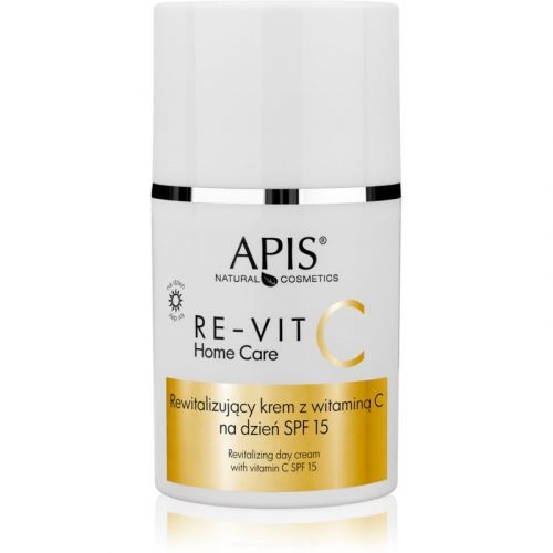 Apis Natural Cosmetics Re-Vit C Home Care Light Moisturizing Cream SPF 15 50 ml