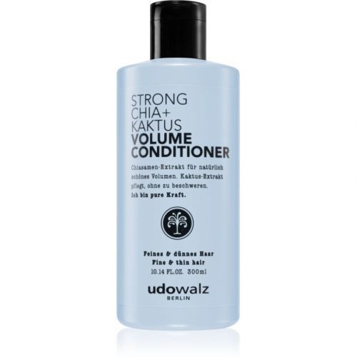 Udo Walz Strong Chia + Kaktus Nourishing Conditioner for Hair Volume 300 ml