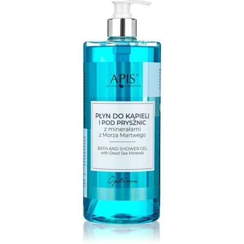 Apis Natural Cosmetics Optima Shower And Bath Gel with Dead Sea Minerals 1000 ml