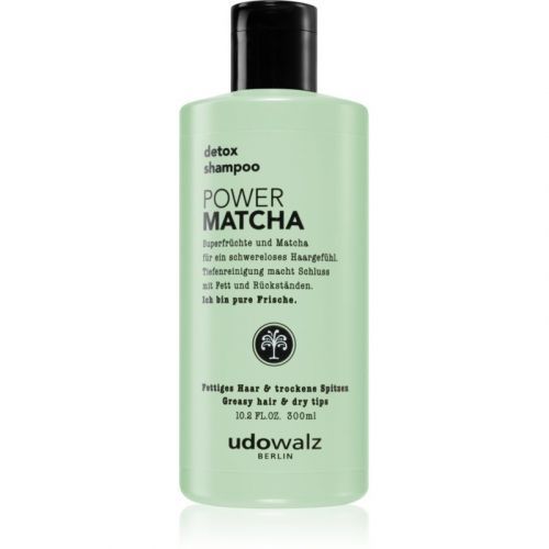 Udo Walz Power Matcha Purifying Shampoo For Oily Hair With Vitamin C 300 ml