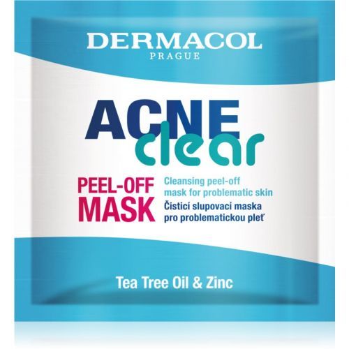 Dermacol Acne Clear Purifying Peel - Off Mask for Problematic Skin 8 ml