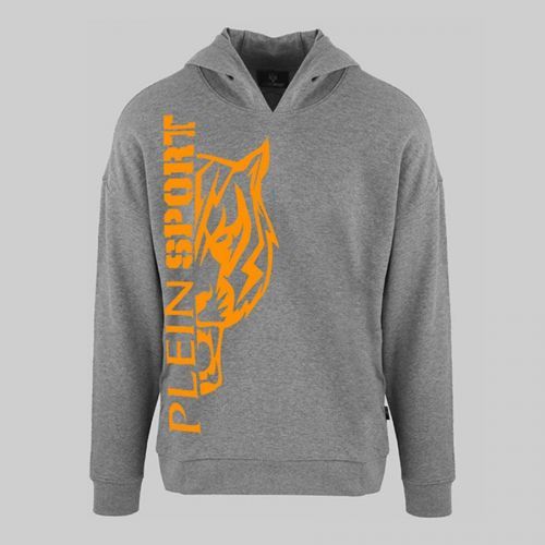 Grey Tiger Graphic Sport Hoodie