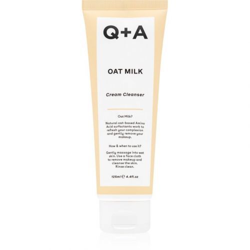 Q+A Oat Milk Gentle Make - Up Cream Remover 125 ml