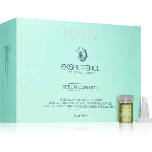 Revlon Professional Eksperience Sebum Control Cure For Oily Hair And Scalp 12x7 ml