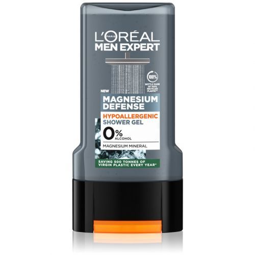 L’Oréal Paris Men Expert Magnesium Defence Hypoallergenic Shower Gel for Men ml