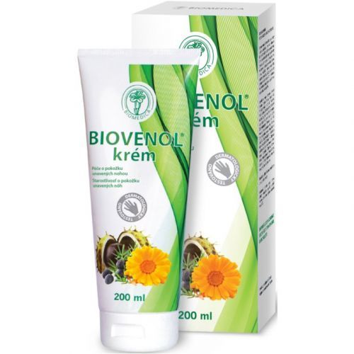 Biomedica Biovenol Bivenol Foot Cream with Cooling Effect 200 ml