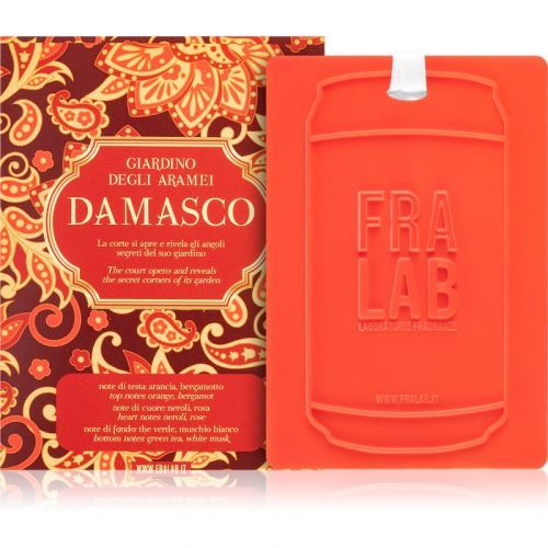 FraLab Damasco Giardino Degli Aramei fragrance card