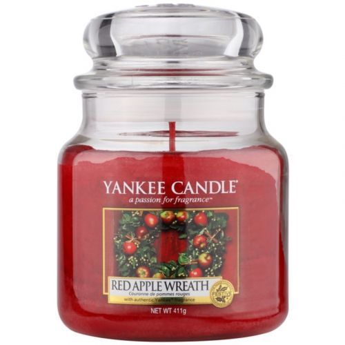 Yankee Candle Red Apple Wreath scented candle Classic Mini 411 g