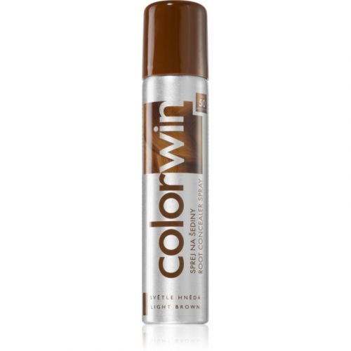 Colorwin Hair Instant Root Cover Spray Shade Light Brown 75 ml