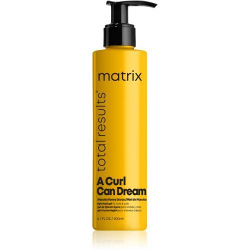Matrix Total Results A Curl Can Dream Setting Gel For Wavy And Curly Hair 200 ml