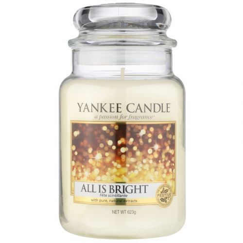 Yankee Candle All is Bright scented candle Classic Medium 623 g