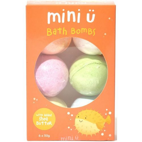Mini-U Bath Bomb 6 Pack Effervescent Bath Bomb 6 pcs 6x50 g