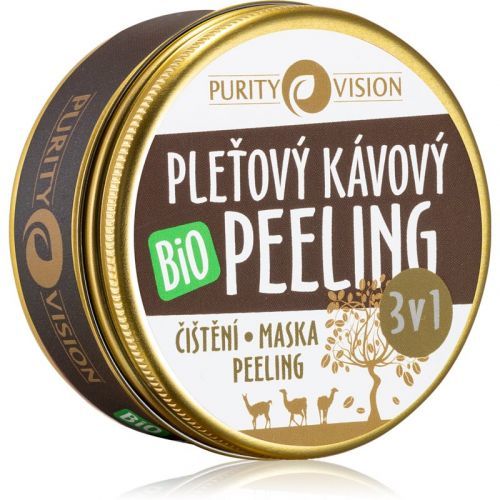 Purity Vision BIO Face Scrub With Extracts Of Coffee 70 ml