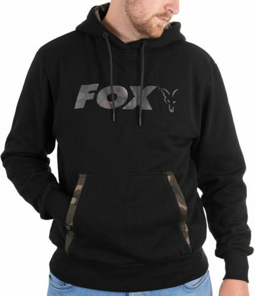 Fox Fishing Hoody Black/Camo Hoody XL