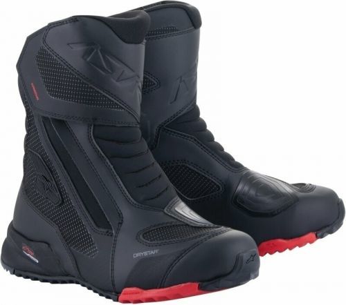 Alpinestars RT-7 Drystar Boots Black/Red 38 Motorcycle Boots