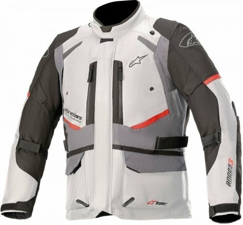 Alpinestars Andes V3 Drystar Jacket Ice Gray/Dark Gray S Textile Jacket