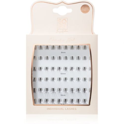 SOSU by Suzanne Jackson One Of A Kind Knotless Individual Cluster Lashes 8 mm, 10 mm, 12 mm