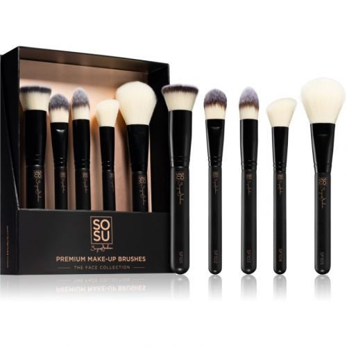 SOSU by Suzanne Jackson Premium Brushes The Face Collection Brush Set For Perfect Look