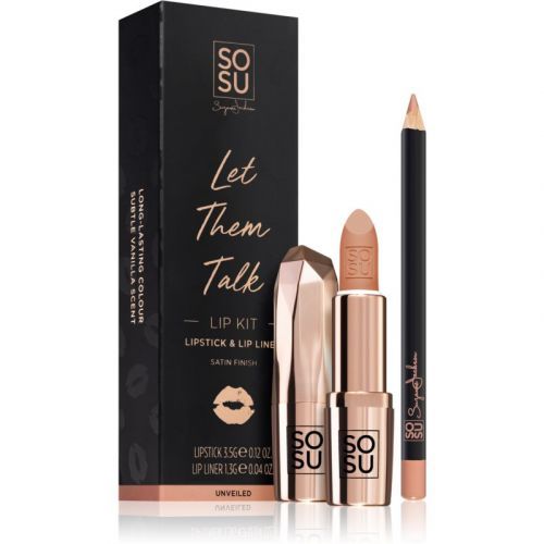 SOSU by Suzanne Jackson Let Them Talk Lip Set Unveiled Shade
