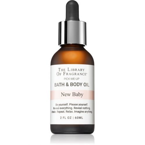 The Library of Fragrance New Baby Body Oil for Bath Unisex 60 ml