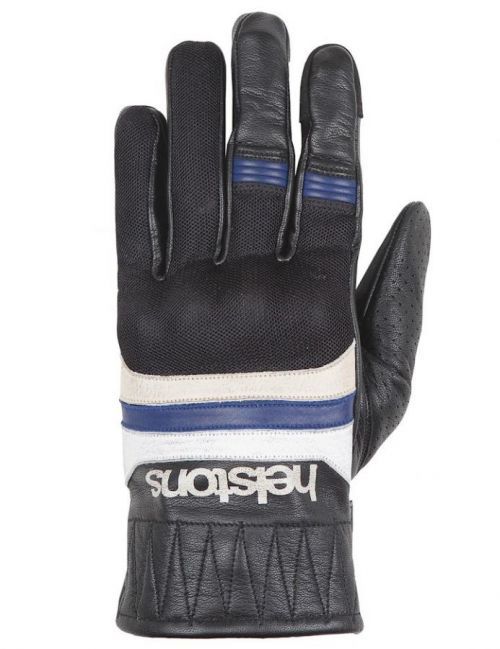 Helstons Bull Air Summer Leather Mesh Black Blue Beige White Gloves T8