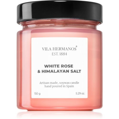 Vila Hermanos Apothecary Rose White Rose & Himalayan Salt scented candle 150 g