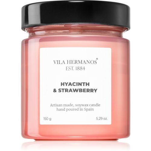 Vila Hermanos Apothecary Rose Hyacinth & Strawberry scented candle 150 g