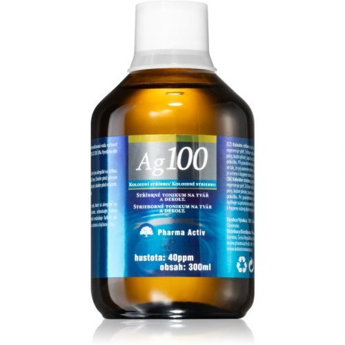 Pharma Activ Colloidal silver 40ppm Cleansing Tonic with Regenerative Effect 300 ml