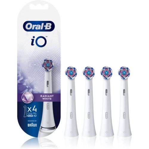 Oral B Radiant White toothbrush replacement heads 4 pcs 4 pc
