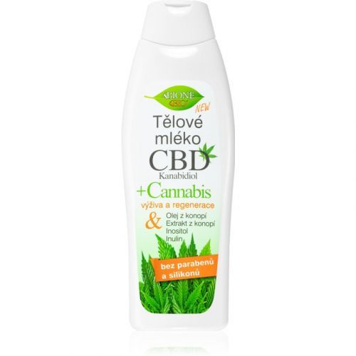 Bione Cosmetics Cannabis CBD Nourishing Body Milk with CBD 500 ml