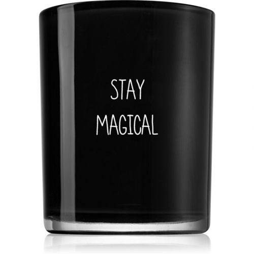 My Flame Warm Cashmere Stay Magical scented candle 8x9 cm