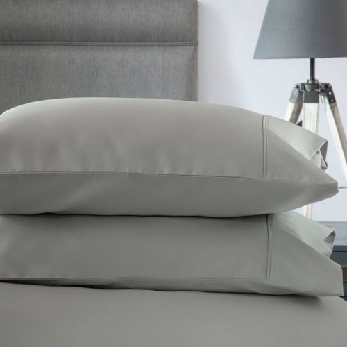 600TC Housewife Pillowcase Platinum