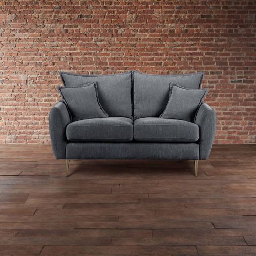 The Harrison 2 Seater Sofa Manhattan Charcoal