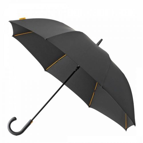 Women's Large Black/Orange Automatic Umbrella