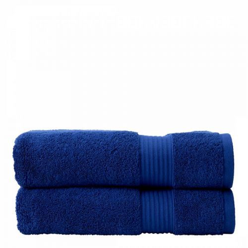 Ambience Pair of Hand Towels Lazuli
