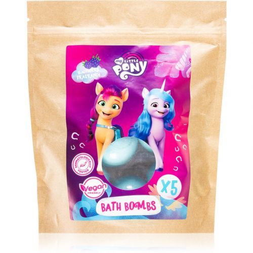My Little Pony Bath Bombs Effervescent Bath Bomb for Kids 5x50 g
