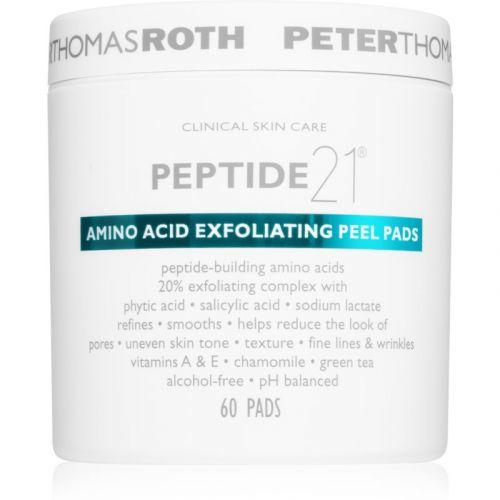 Peter Thomas Roth Peptide 21 Amino Acid Exfoliating Pads with Skin Smoothing and Pore Minimizing Effect 60 pc