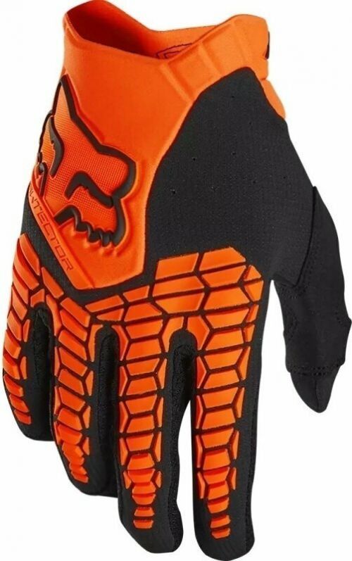 FOX Pawtector Gloves Fluo Orange L Motorcycle Gloves