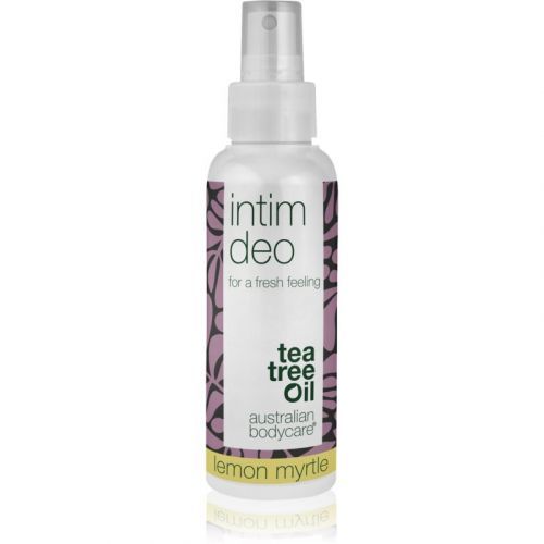 Australian Bodycare Intim Deo Lemon Myrtle intimate deodorant for unwanted odor and irritation in the intimate area
 against Excessive Sweating and U