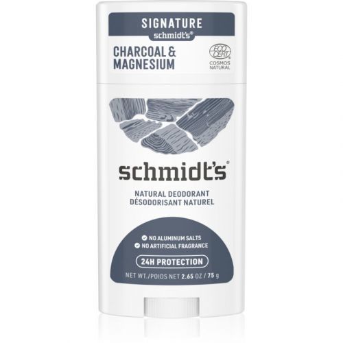 Schmidt's Charcoal + Magnesium Deodorant Stick 24 h 58 ml