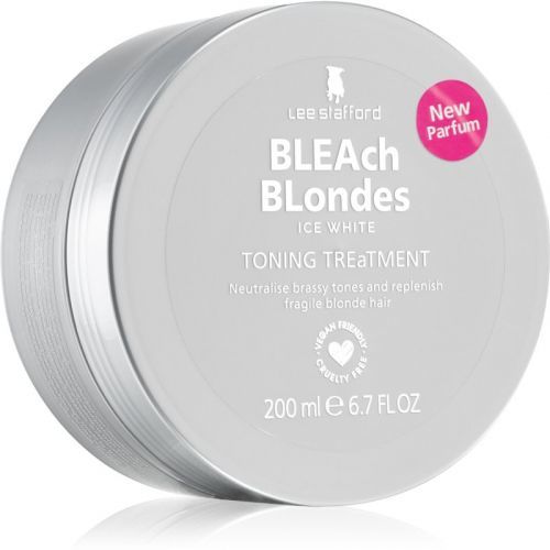 Lee Stafford Bleach Blondes Mask for Hair for Yellow Tones Neutralization 200 ml