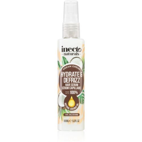 Inecto Dream Crème Hydrate & Defrizz Serum for Hair with Coconut Oil 100 ml