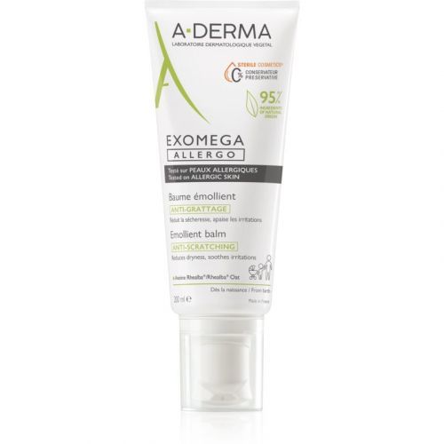 A-Derma Exomega Fortifying Moisturiser for Protective Barrier of Sensitive and Atopic Skin 200 ml
