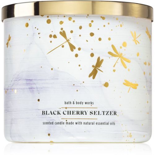 Bath & Body Works Black Cherry Seltzer scented candle 411 g
