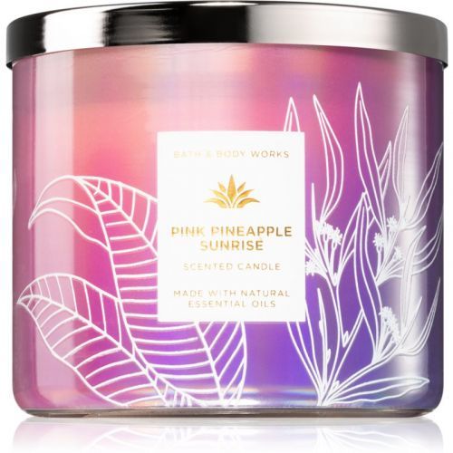 Bath & Body Works Pink Pineapple Sunrise scented candle 411 g