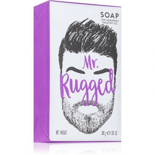 The Somerset Toiletry Co. Mr Rugged Cedarwood and Lemongrass Bar Soap for Men 200 g