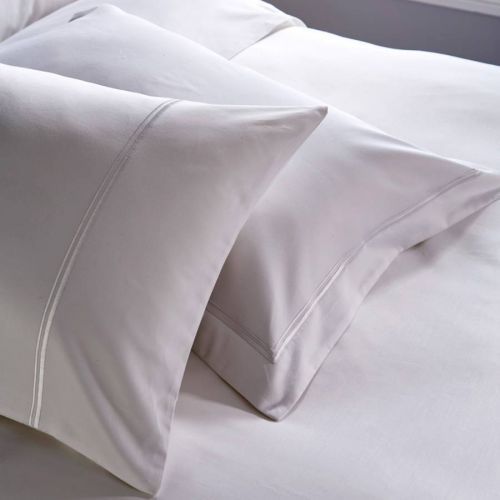 Double Cord 800TC Oxford Pillowcase White