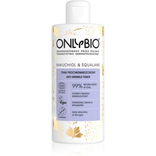 OnlyBio Bakuchiol & Squalane Refreshing Toner with Smoothing Effect 300 ml