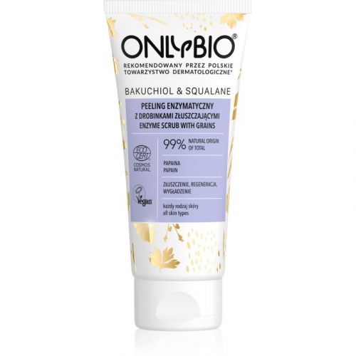 OnlyBio Bakuchiol & Squalane Enzymatic Peeling for Soft and Smooth Skin 75 ml