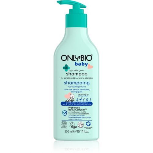 OnlyBio Baby Hypoallergenic Gentle Shampoo for Children from Birth 300 ml